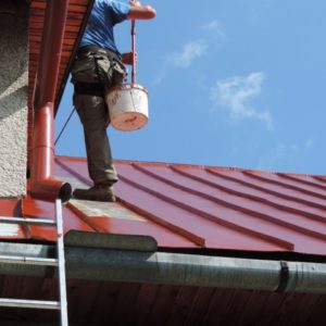 Náter strechy a oprava komína - Poprad Spišská Sobota - ProRoof