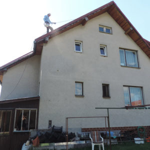Náter strechy a oprava komína - Poprad Spišská Sobota - ProRoof