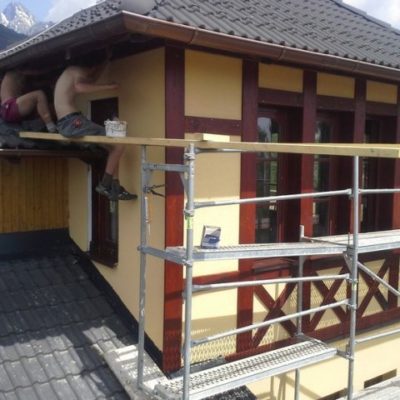 Renovácia fasády Villa Kunerad - Novy Smokovec - ProRoof