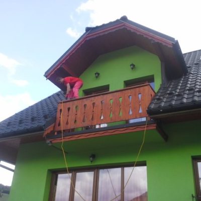 Renovácia tatranského profilu na penzióne Šafran - Ždiar - ProRoof